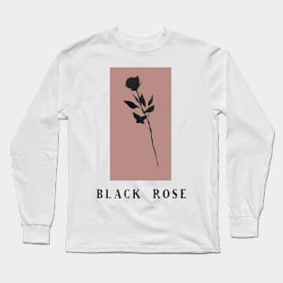 Black rose Long Sleeve T-Shirt